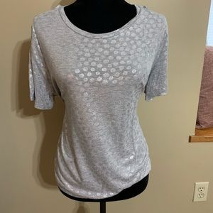 H&M sparkly polka dotted tee
